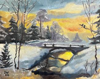 first-place winner of last year's First District Congressional Art Competition